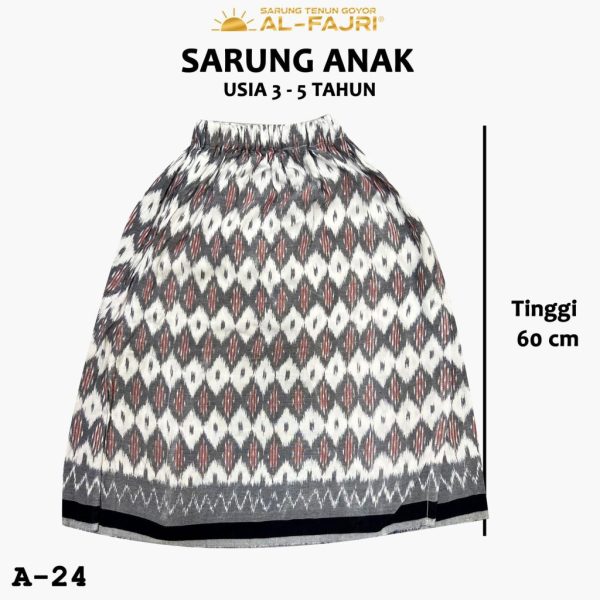 Sarung Celana Goyor Anak Usia 3 sampai 5 tahun Motif Muslim