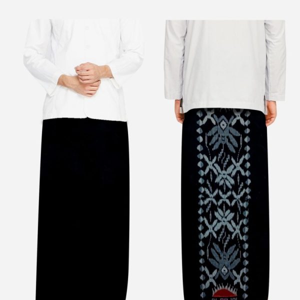 SARUNG POLOS GOYOR TENUN ATBM Motif Muslim Nyaman Corak