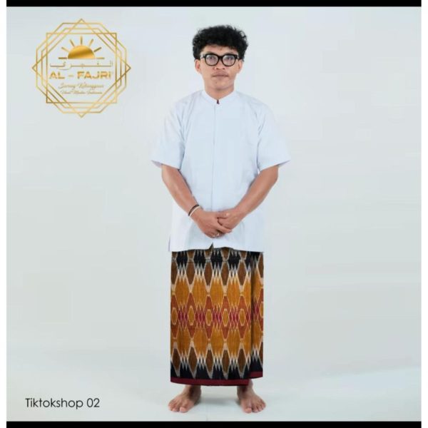 Sarung Tenun Goyor Al Fajri Ekslusive Gradasi NEW Produk - random