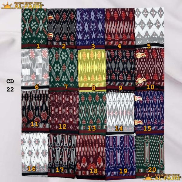 SARUNG Tenun ANAK GOYOR PREMIUM Corak Motif Muslim Nyaman Batik Songket Hitam Kain